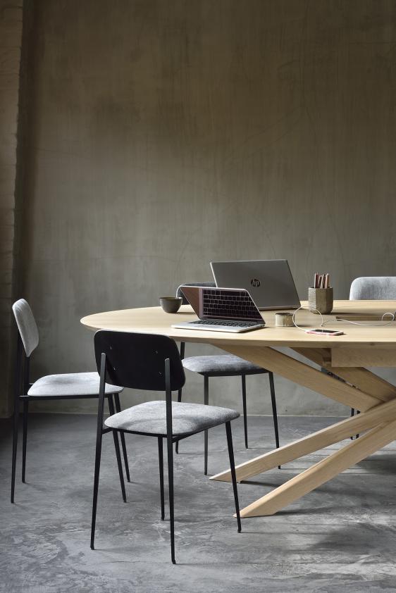 Table de réunion Mikado en chêne, Ethnicraft