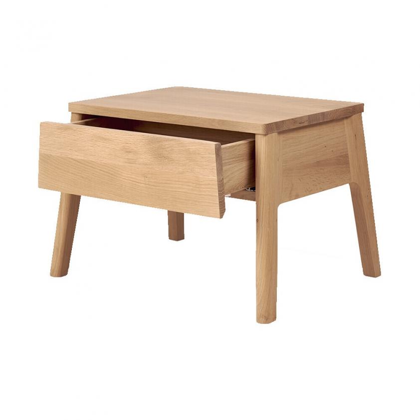 Table de chevet Air en chêne, Ethnicraft