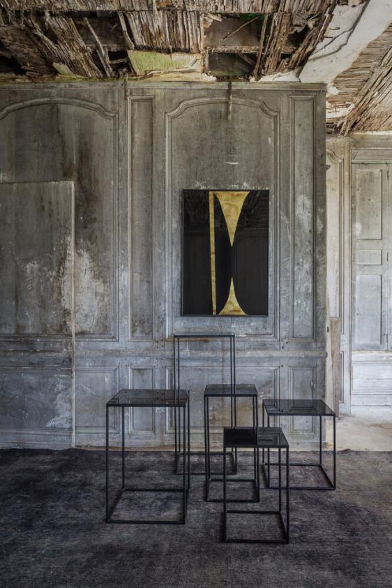 Table d&#039;appoint Compact charcoal, Ethnicraft