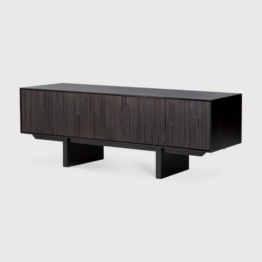 Meuble TV Mosaic en teck, Ethnicraft