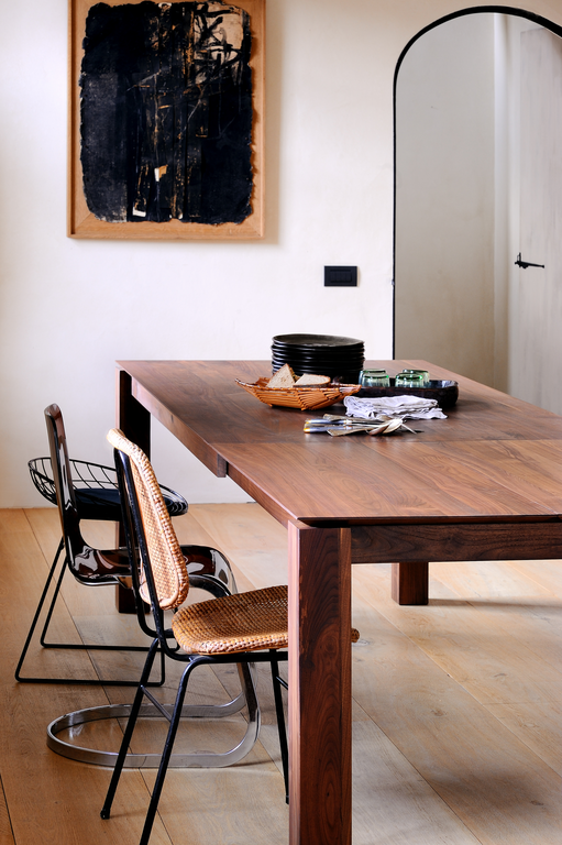 Table en noyer à allonge Slice, Ethnicraft