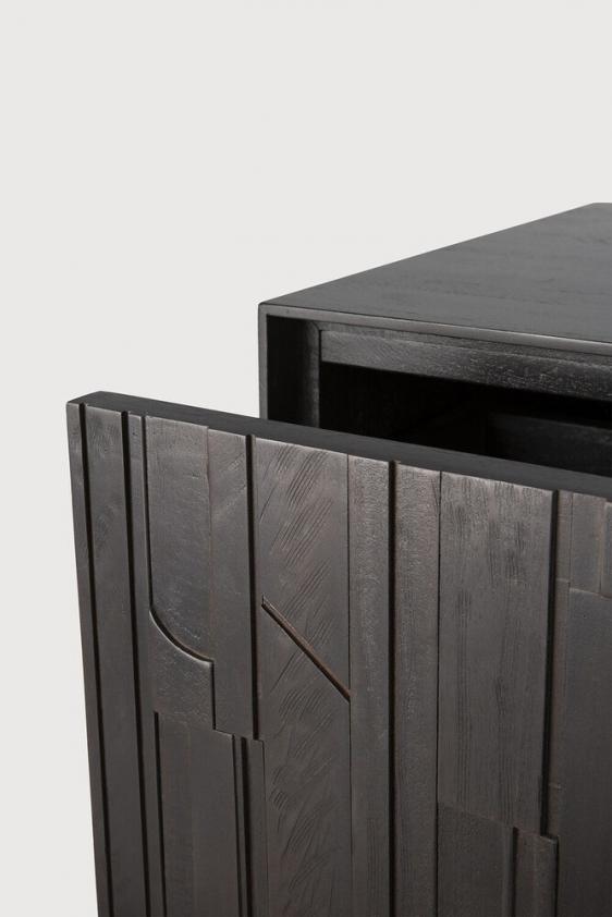 Meuble TV Mosaic en teck 2 tiroirs, Ethnicraft