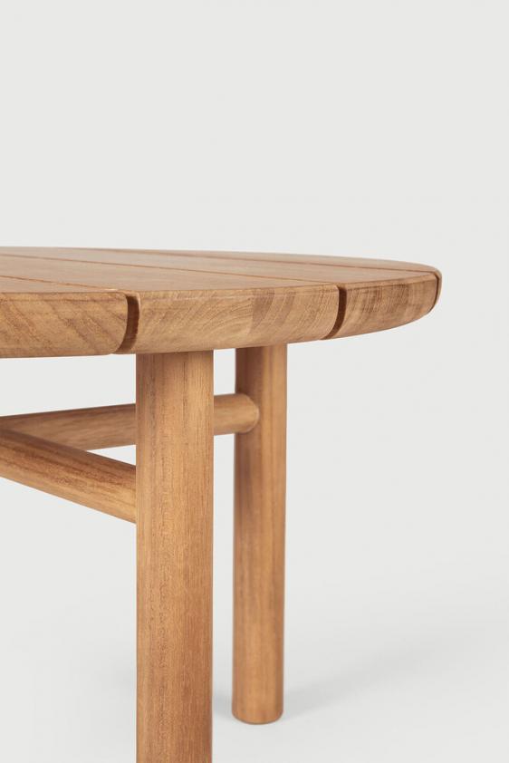 Table d&#039;appoint de jardin Quatro en teck, Ethnicraft