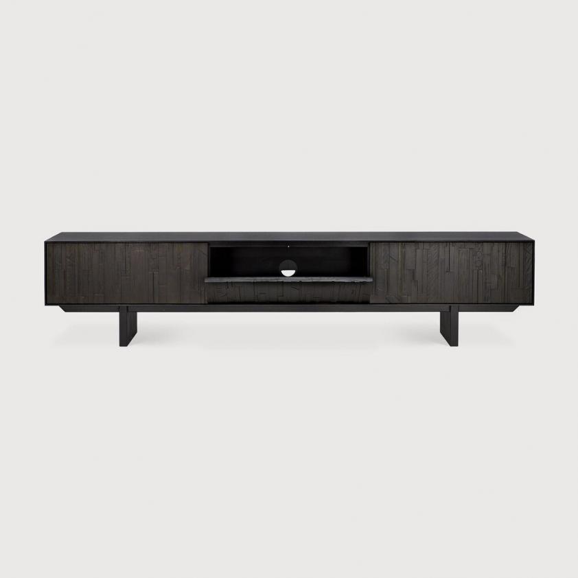 Meuble TV Mosaic en teck 2 tiroirs, Ethnicraft