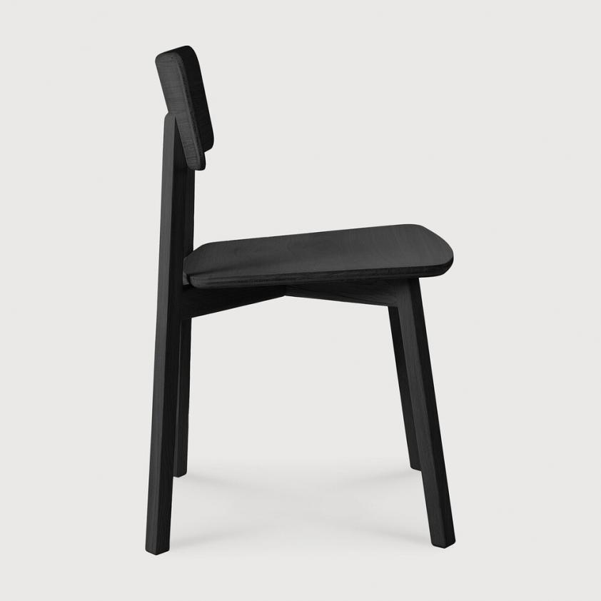 Chaise Casale en chêne noir, Ethnicraft