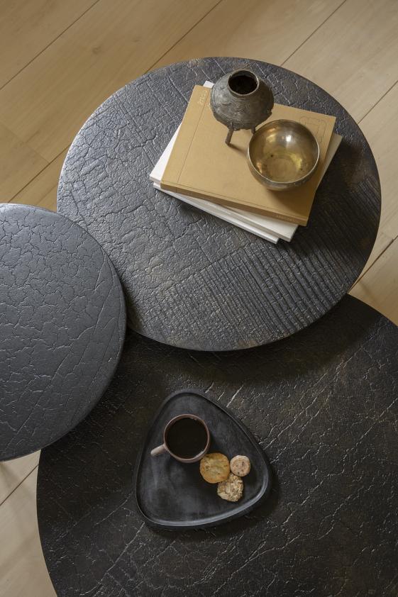 Table basse Luna - lava linear - whisky, Ethnicraft