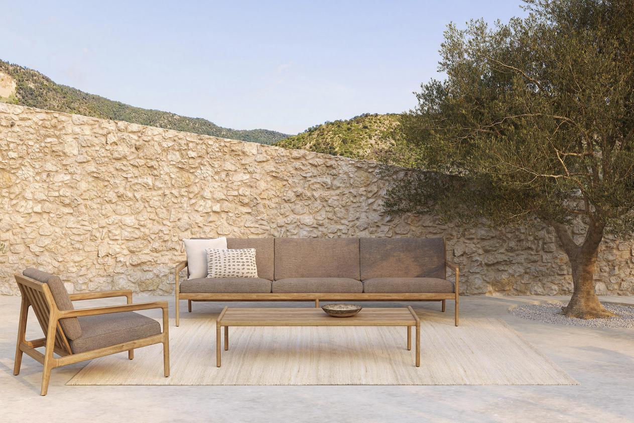 Fauteuil de jardin Jack en teck, Ethnicraft