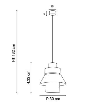 Suspension Singapour Xml Amande, Market set