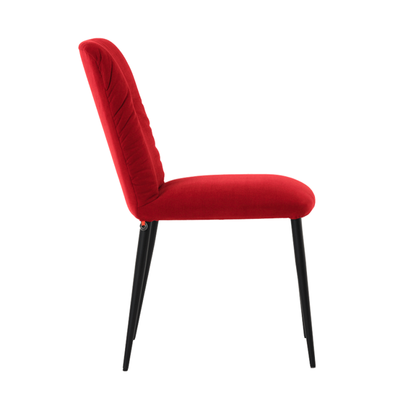 Chaise Aura piétement métallique, Mobitec