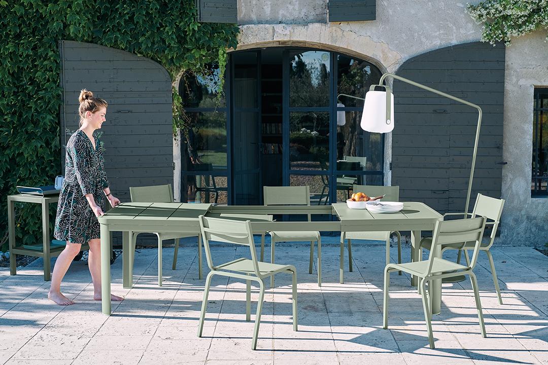 Table à allonges oléron, Fermob