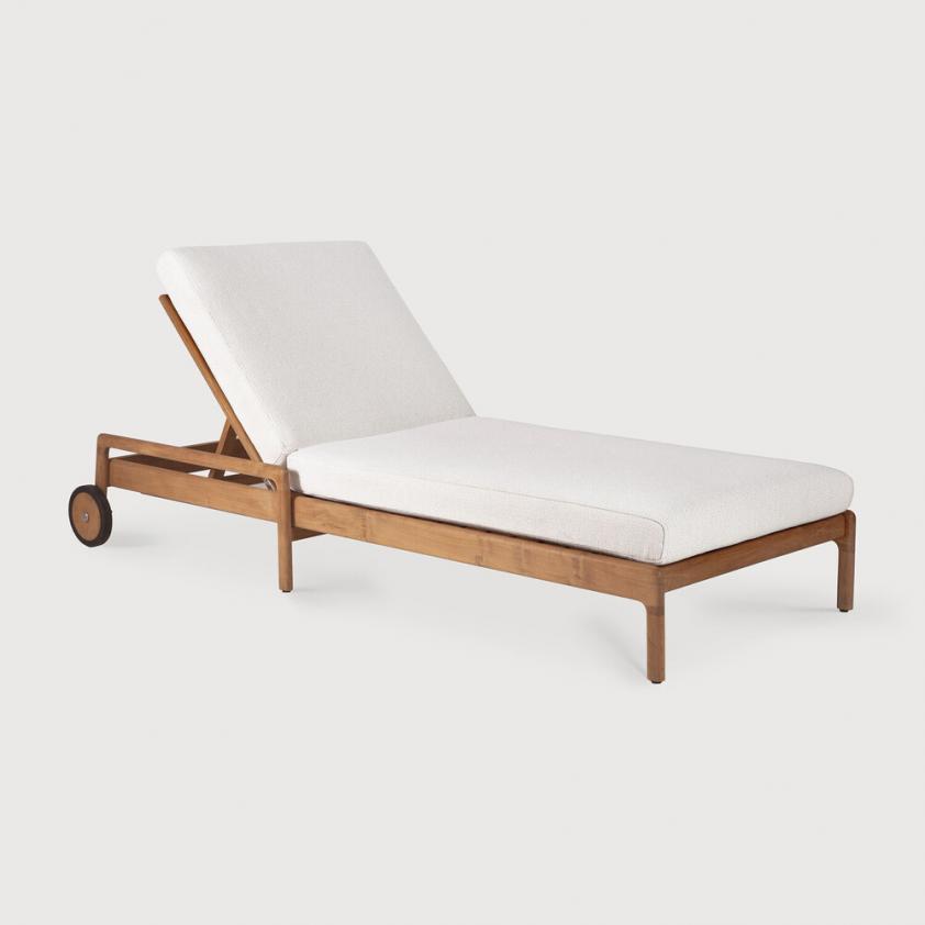 Coussin pour chaise-longue inclinable Jack en teck , Ethnicraft
