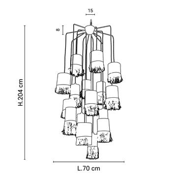  Suspension Formentera 16l, Market set