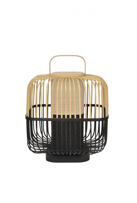 Lampe Bamboo square L blanc, Forestier