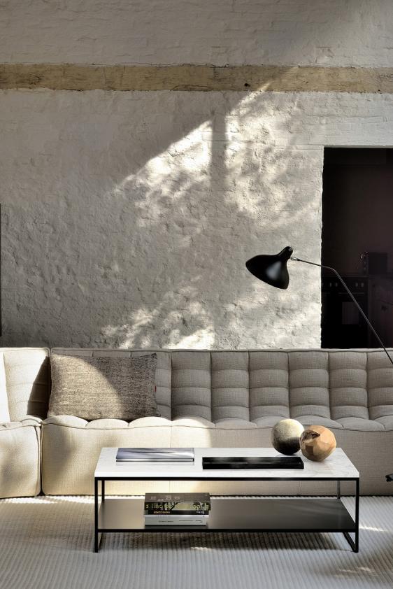 Canapé N701 - 3 places - beige, Ethnicraft
