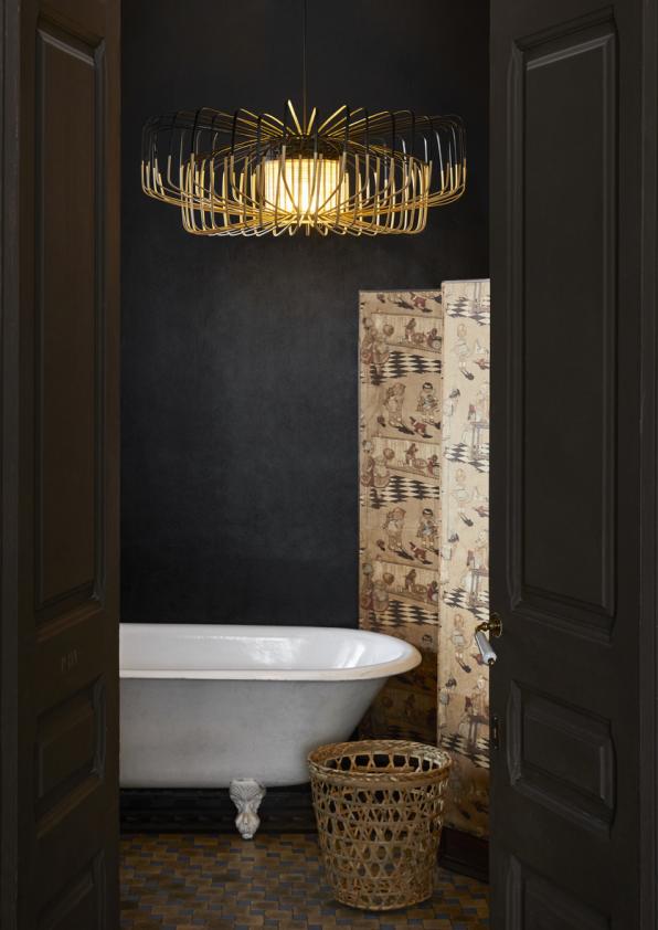 Suspension Bamboo Up  Down XXL noir, Forestier