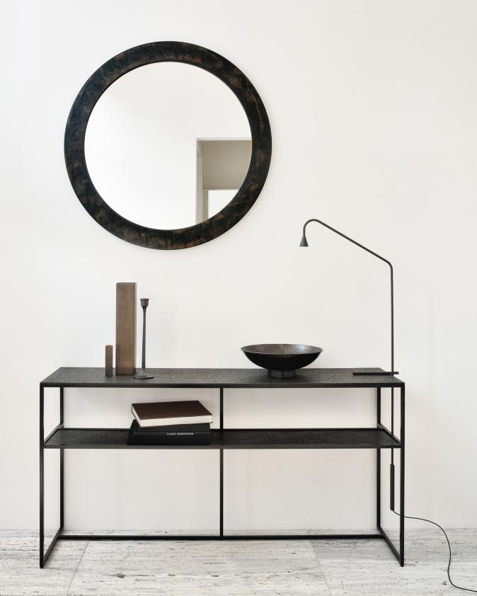 Miroir mural Sphere - terre d&#039;ombre, Ethnicraft