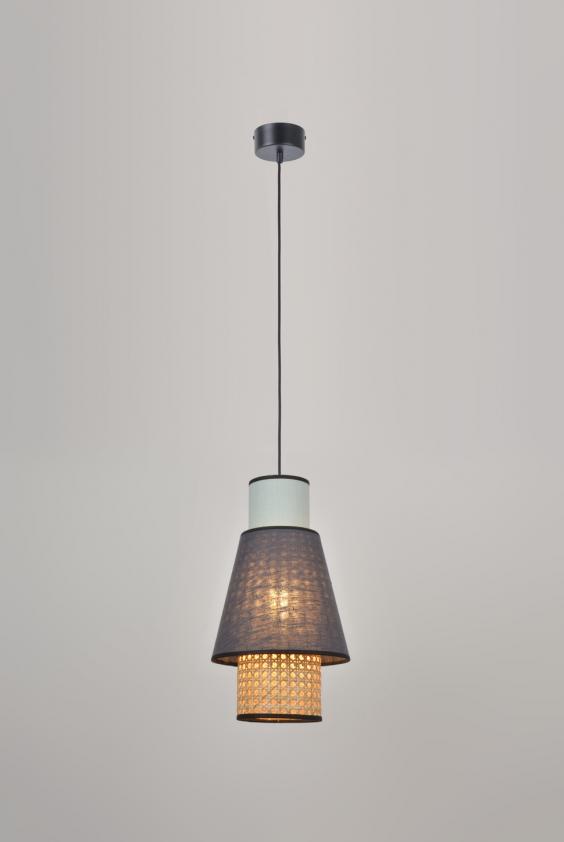 Suspension Singapour Xs Anthracite Amande, Market set