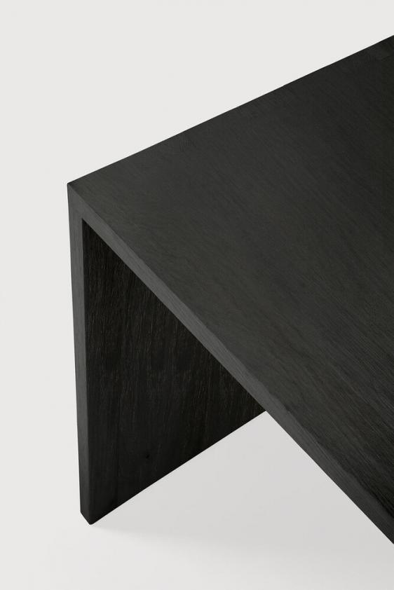 Bureau U en chêne noir, Ethnicraft