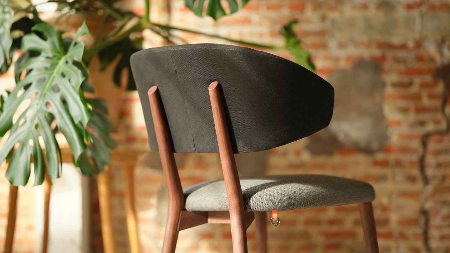 Chaise Toro dossier incurvé, Mobitec