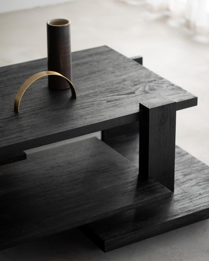 Table basse Abstract en teck, Ethnicraft