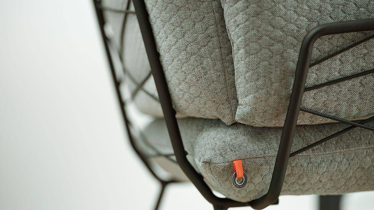 Chaise Cosy avec accoudoirs, Mobitec
