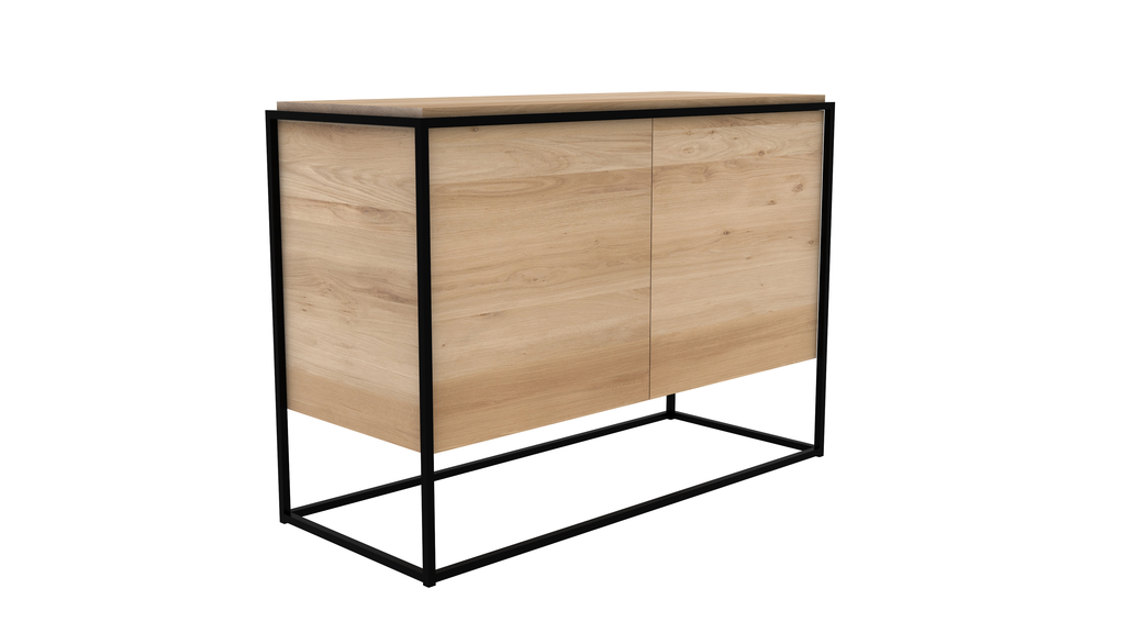 Buffet Monolit en chêne - 2 portes, Ethnicraft