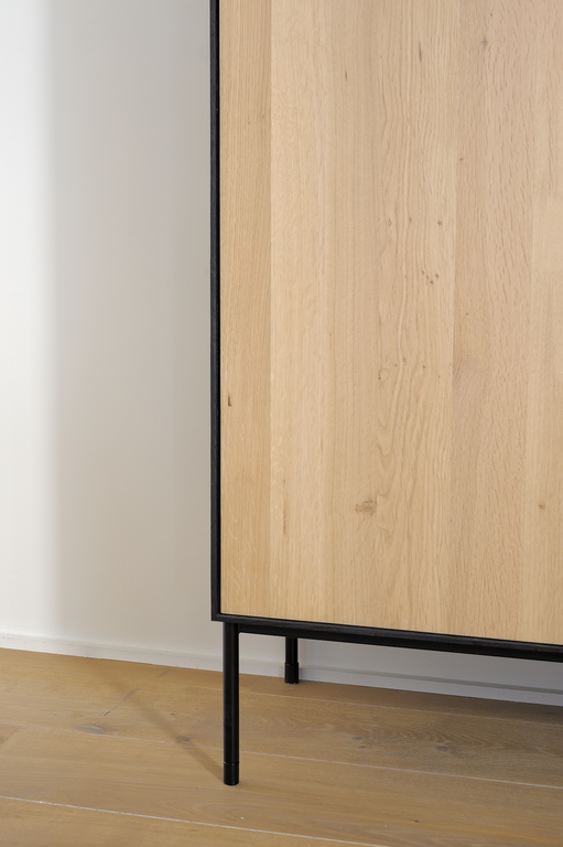 Armoire Blackbird en chêne - 1 porte, 1 tiroir - vernis., Ethnicraft