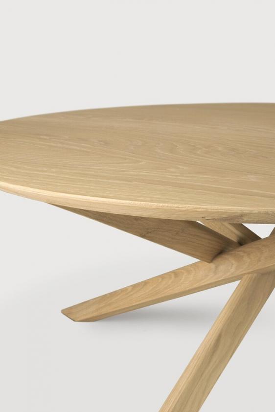 Table basse ronde Mikado en chêne, Ethnicraft