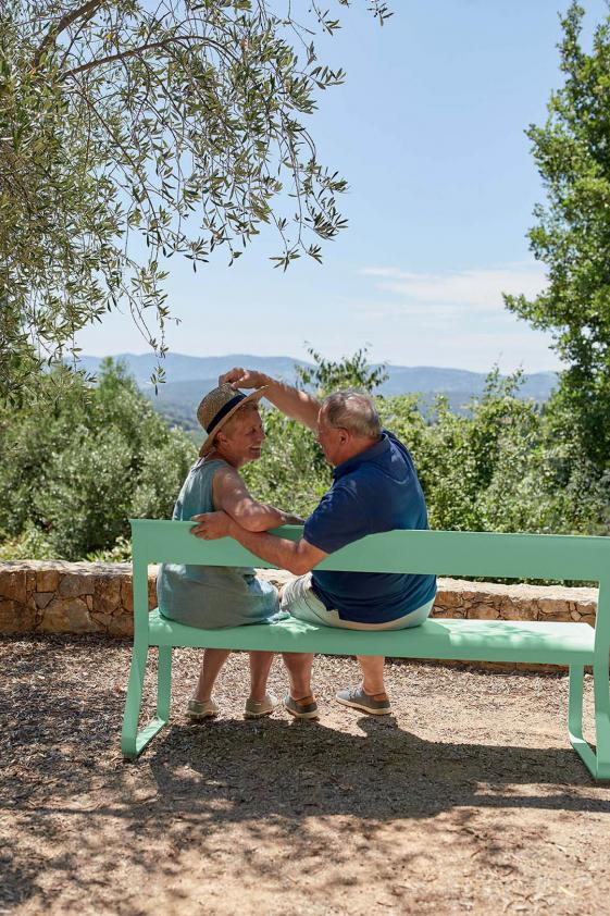 Banc à dossier Bellevie, Fermob