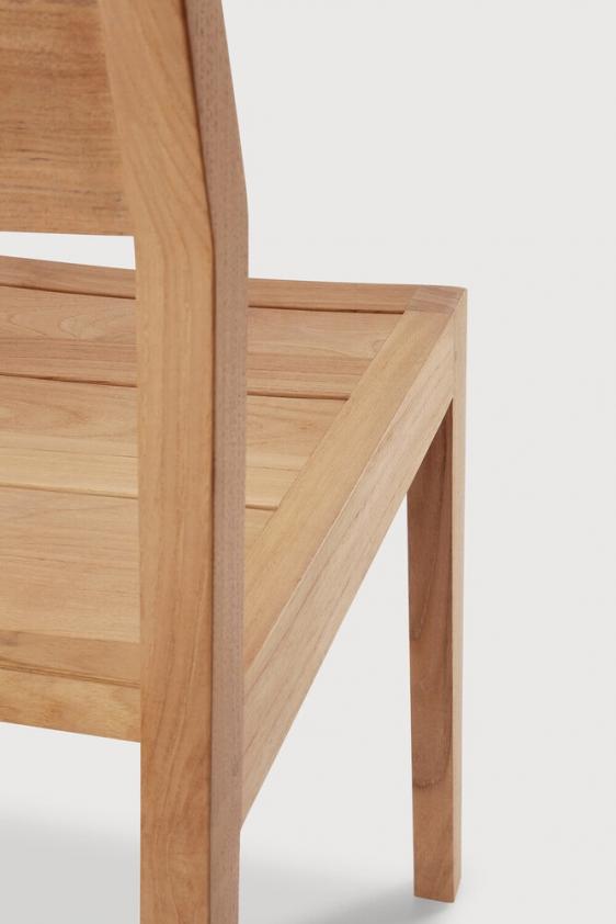 Chaise EX1 en teck, Ethnicraft