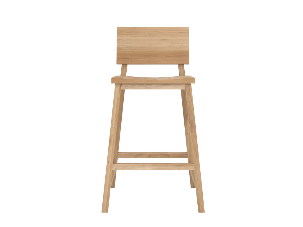 Tabouret de bar N3 en chêne, Ethnicraft