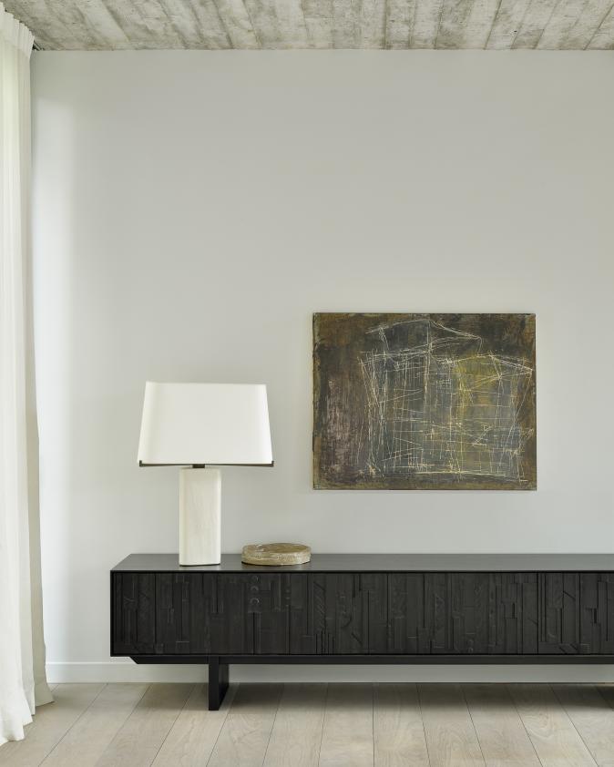 Meuble TV Mosaic en teck 2 tiroirs, Ethnicraft