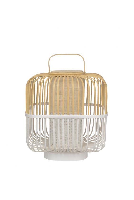 Lampe Bamboo square M noir, Forestier