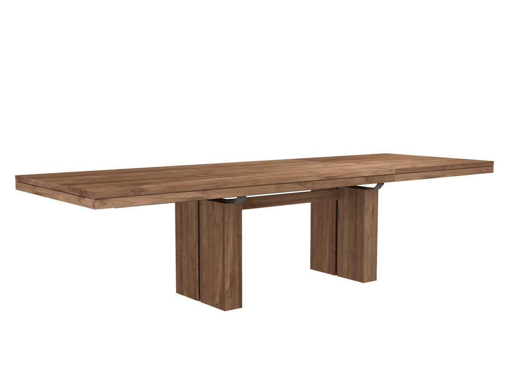 Table teck à allonge Double, Ethnicraft