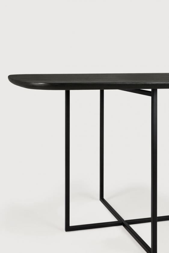 Table Arc en chêne noir, Ethnicraft