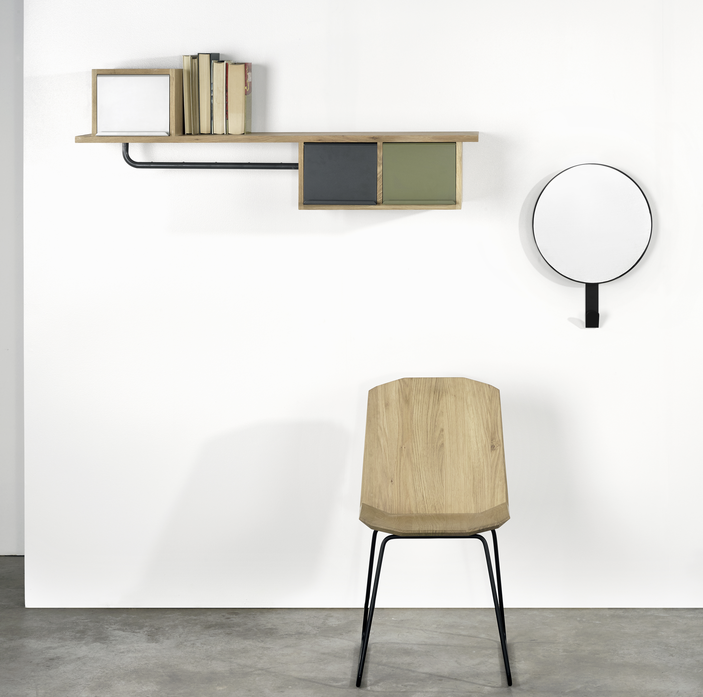 Chaise Facette  en chêne , Ethnicraft