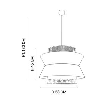 Suspension Singapour Xl, Market set