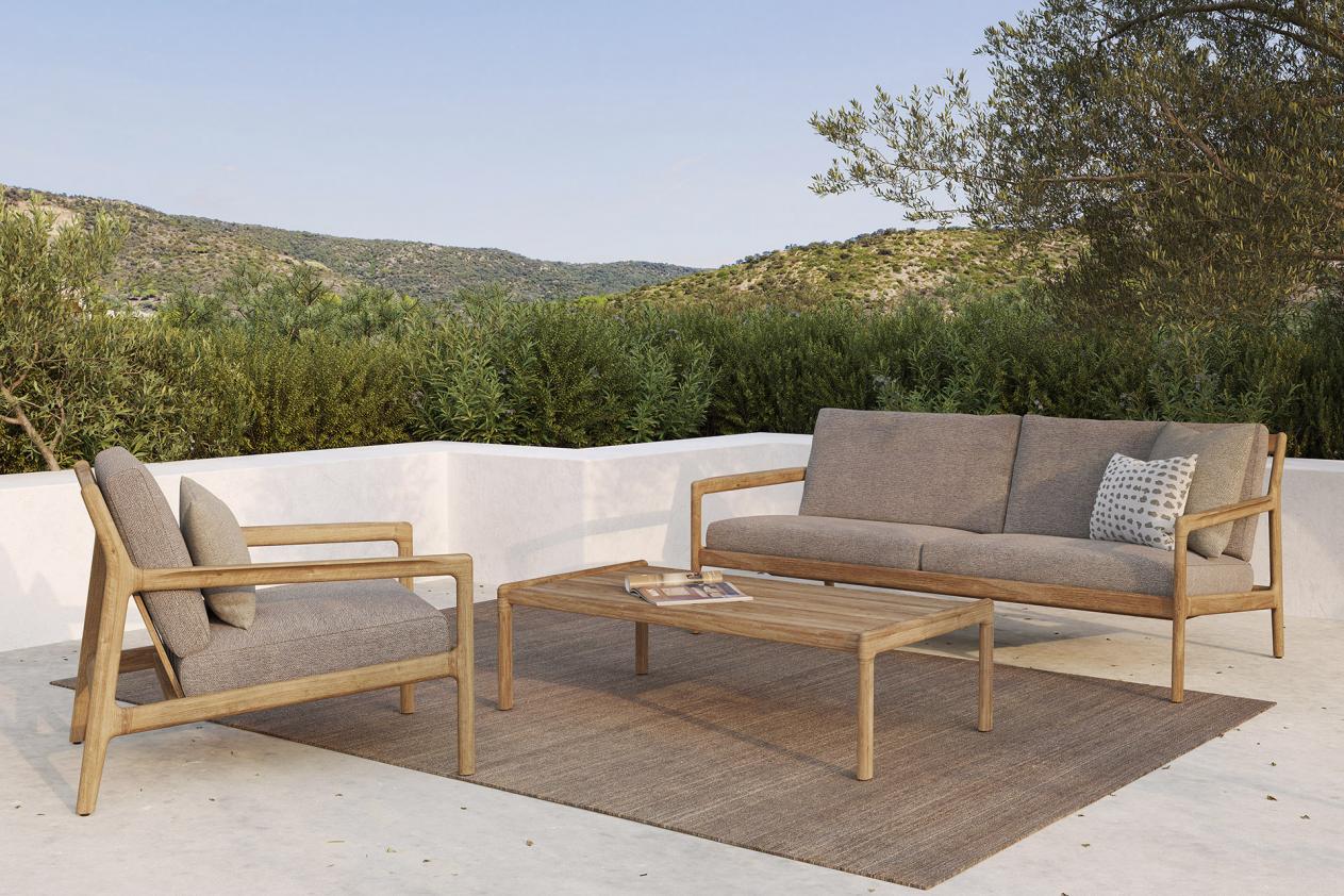 Table basse de jardin Jack en teck, Ethnicraft