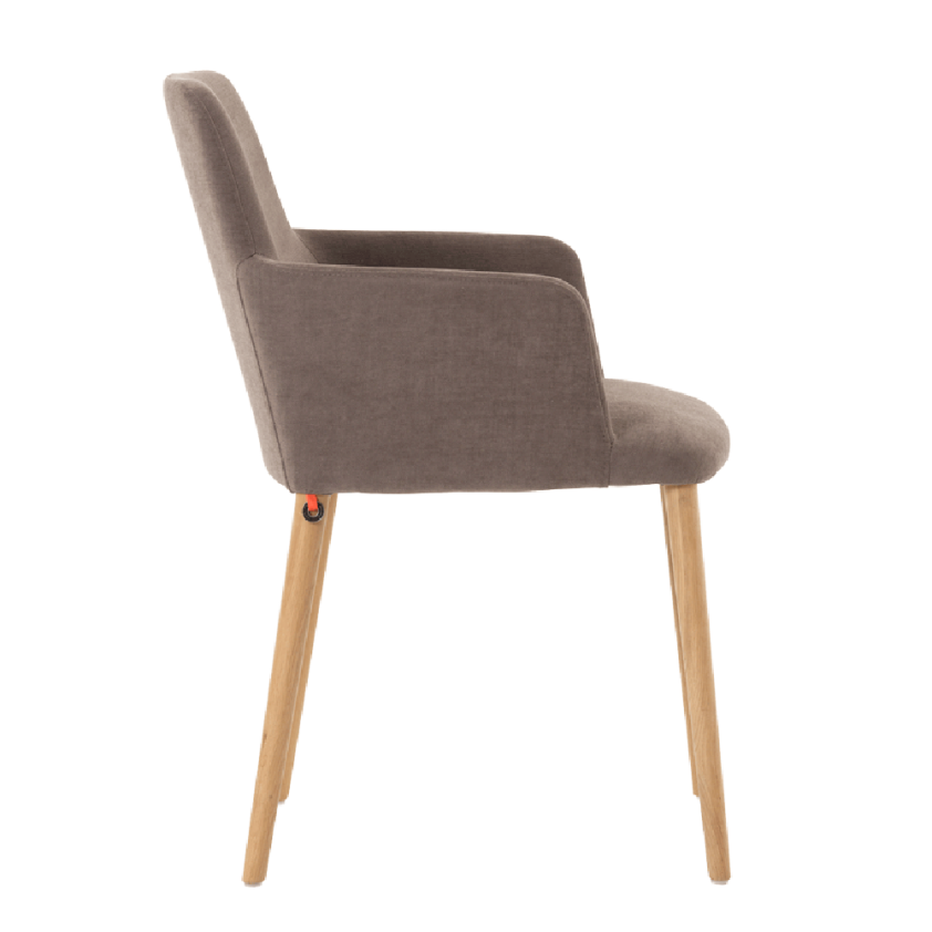 Chaise Rob avec accoudoirs, Mobitec