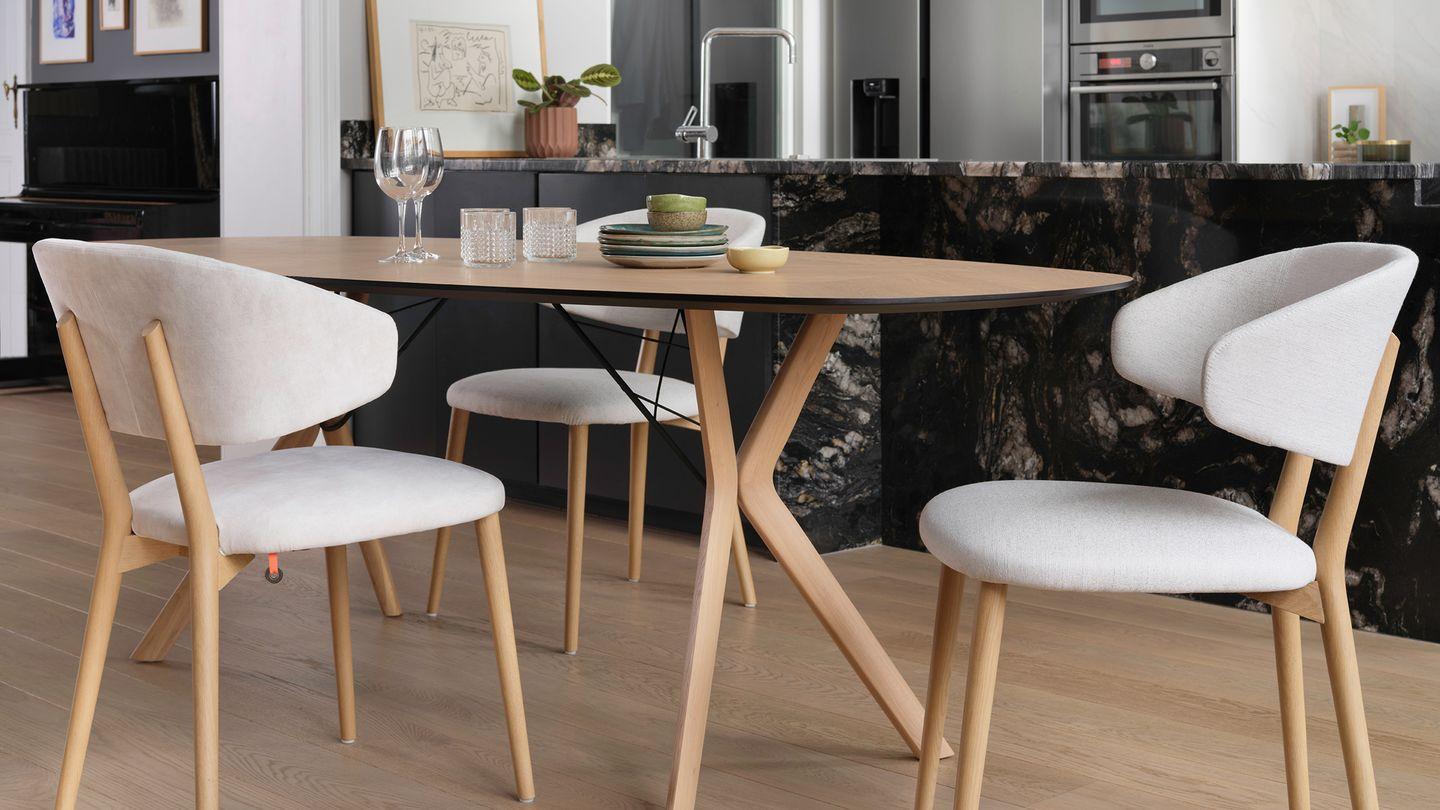 Chaise Toro dossier incurvé, Mobitec
