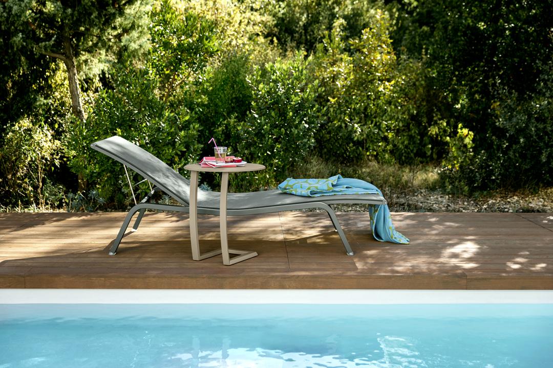 Table basse déportée Alizé, Fermob