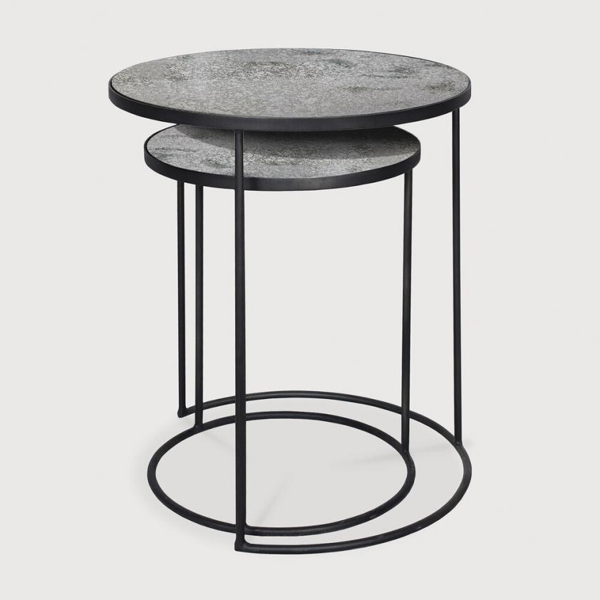 Set de tables d&#039;appoint Nesting clear, Ethnicraft