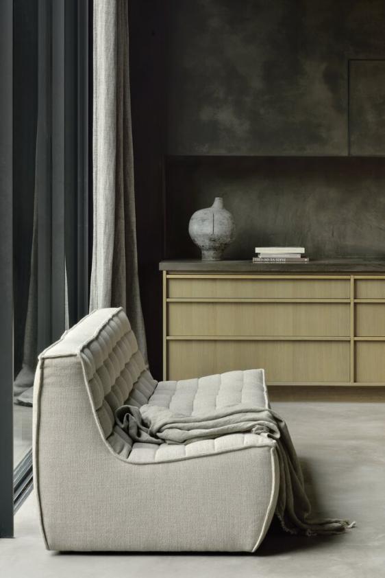Canapé N701 - 3 places - beige, Ethnicraft