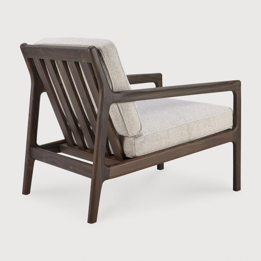 Fauteuil Jack en bois de rose – ivoire, Ethnicraft