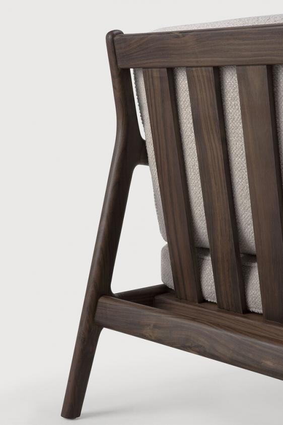 Fauteuil Jack en bois de rose – ivoire, Ethnicraft
