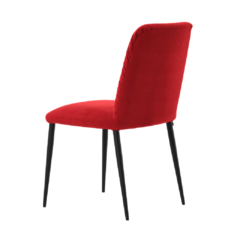 Chaise Aura piétement métallique, Mobitec