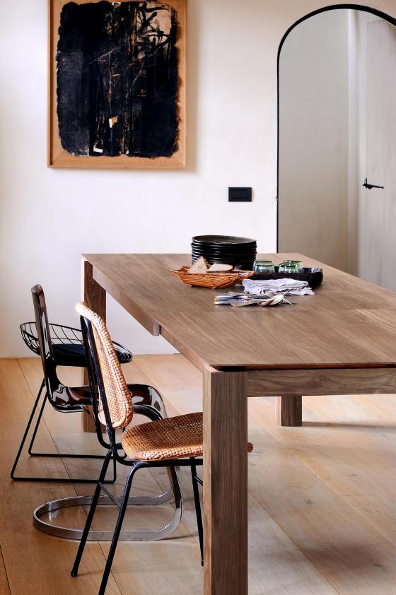 Table en teck à allonges Slice, Ethnicraft