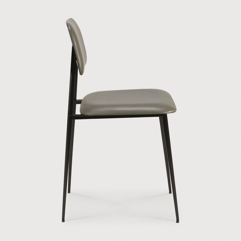 Chaise DC - cuir vert olive, Ethnicraft
