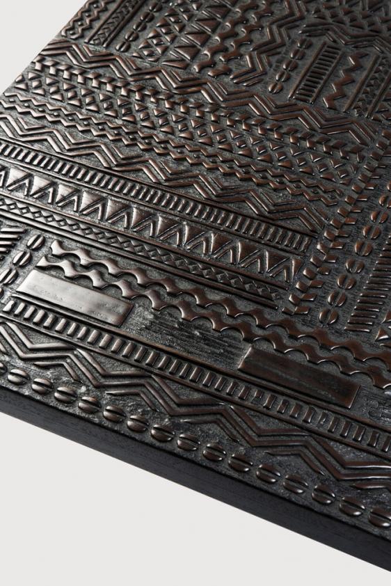 Table basse Tabwa Blok en chêne noir, Ethnicraft