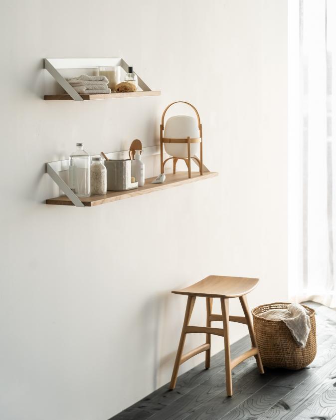 Tabouret Osso en chêne huilée H48, Ethnicraft